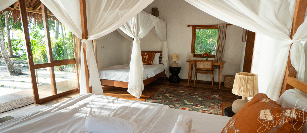 Vaya surf camp bungalows