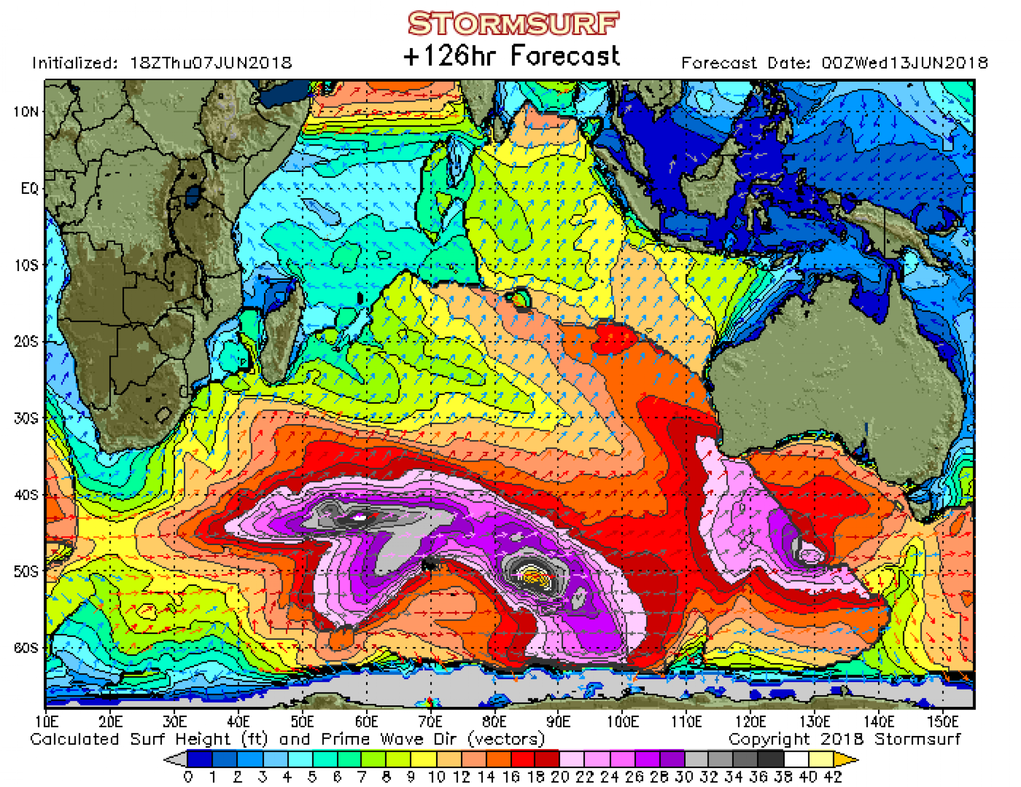 telo surf forecast