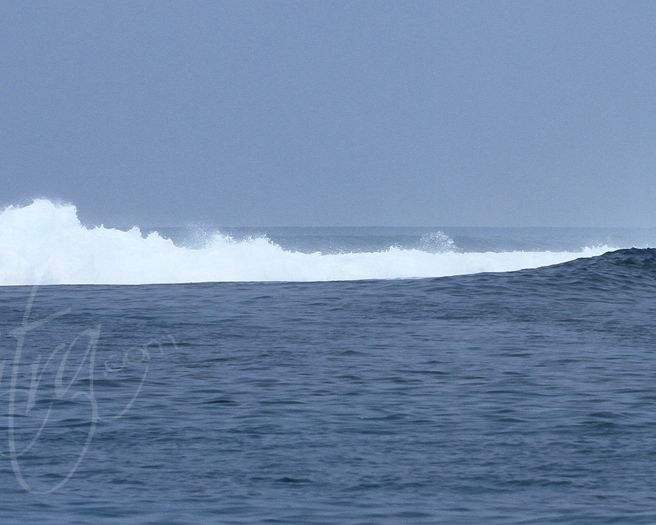 Crowds are truly not an issue in this remote region of Sumatra