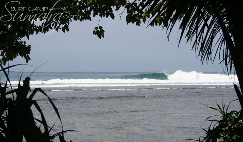 Jimmys Right surf break Sumatra
