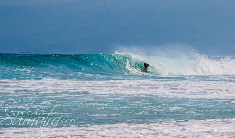 Krui Right surf break Sumatra