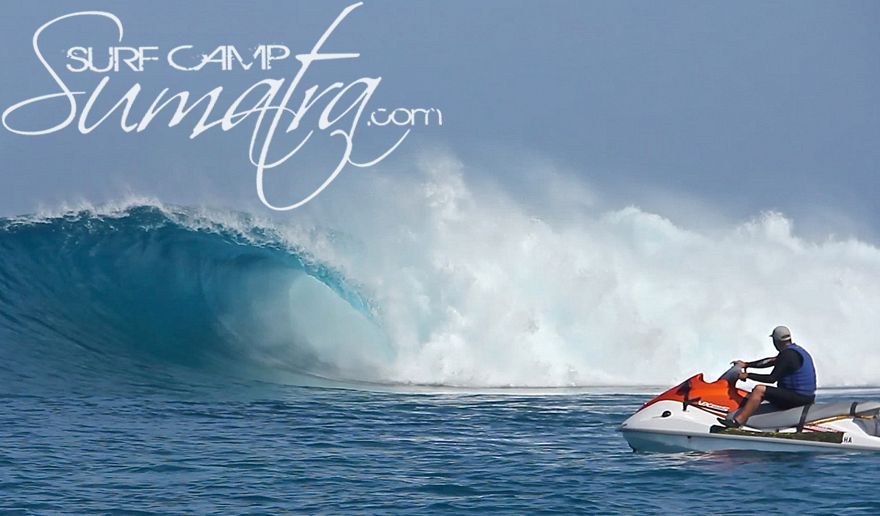 Bommie surf break Sumatra