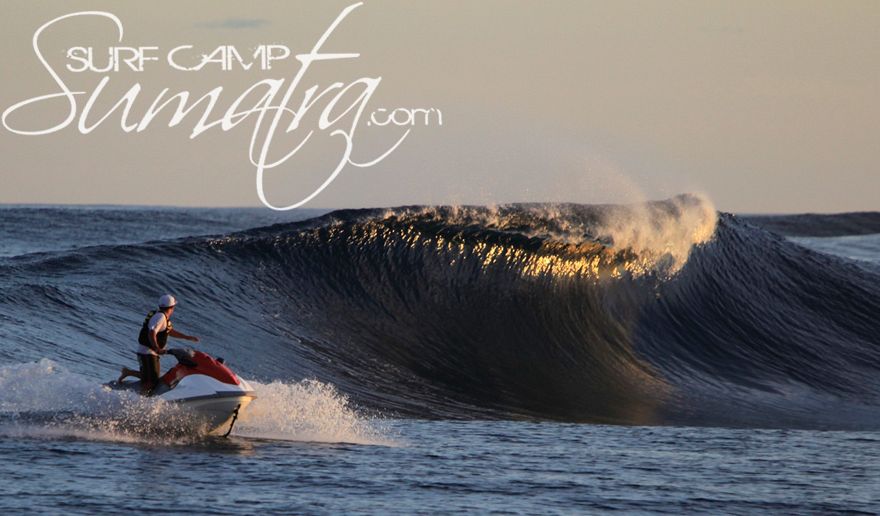 Heruanga surf break Sumatra