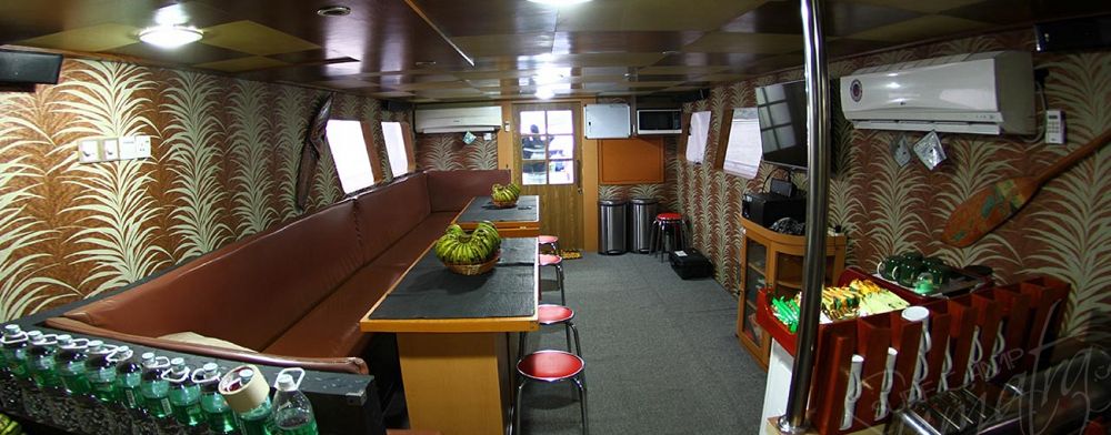 Inside dining room