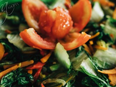 Healthy and plentiful food