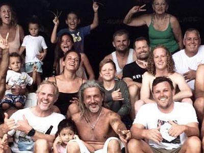 Another happy group at the end of their trip