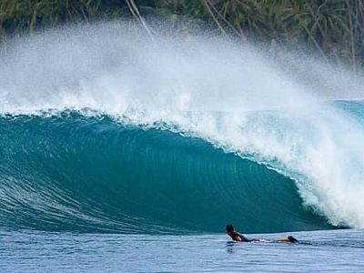 One of the hollower waves in the region
