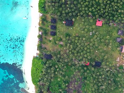 Set on 8 acres of tropical paradise