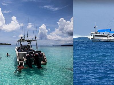 Nomad and speedboat