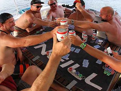 Bintang time on the upper deck