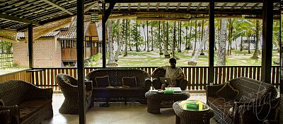 The resorts main social area