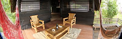 Bungalow balcony