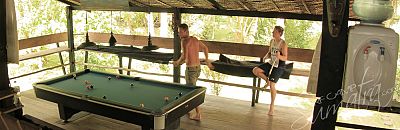 Theres always a pool comp each trip so bring your game