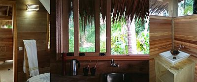 Private bungalow interior