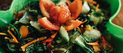 Healthy and plentiful food