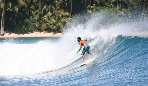 McDonalds surf break Sumatra