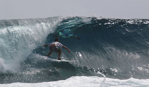 Cobras surf break Sumatra